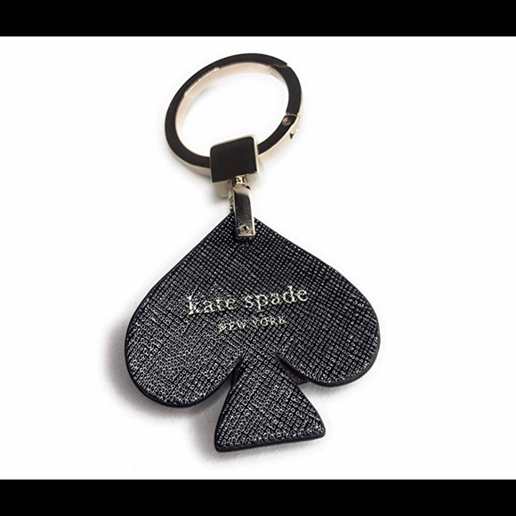 NWT Kate Spade Stacked Spade ♠️ Glitter Key Fob - Picture 3 of 5